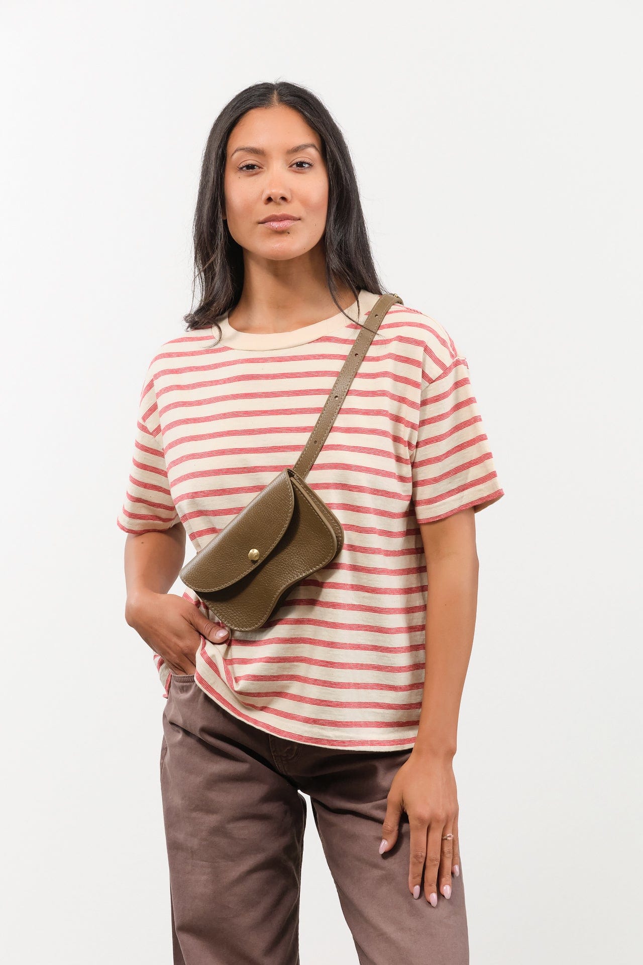 Lindquist Accessories Bags Faba Bag in Otter Otter / 4" H X 7.5" W X 1.5" D