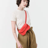 Lindquist Accessories Bags Faba Bag in Persimmon Persimmon / 4" H X 7.5" W X 1.5" D
