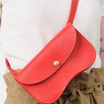 Lindquist Accessories Bags Faba Bag in Persimmon Persimmon / 4" H X 7.5" W X 1.5" D