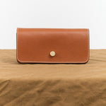 Leather Brown Hanne Accordion Wallet by Lindquist
