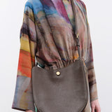 Lindquist Accessories Bags Savoie Bag in Chaga Chaga / 11.5" H X 11" W X 4" D