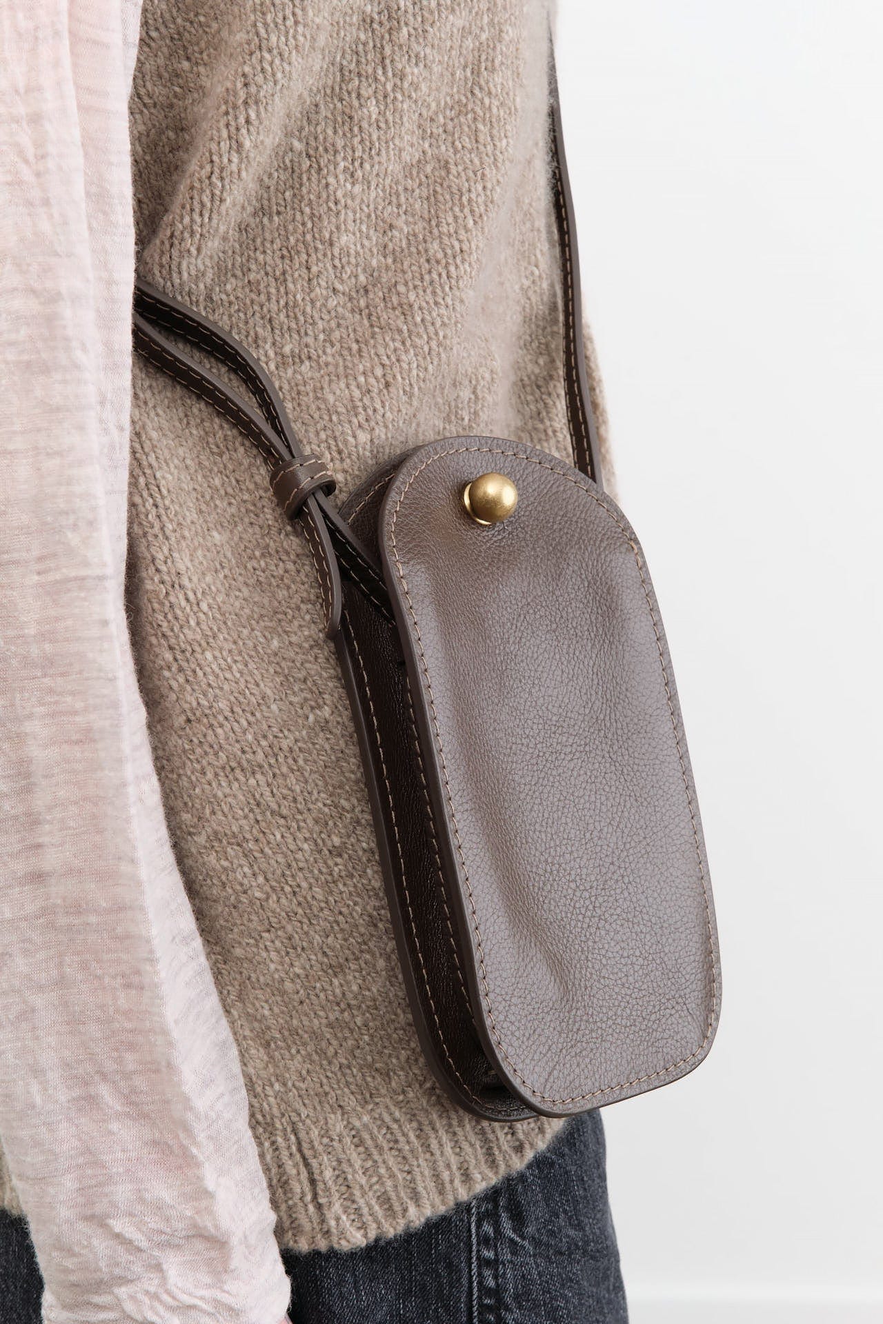 Lindquist Accessories Bags Segui Bag in Chaga Chaga / 8.5” H X 4.75" W X 1.5” D