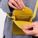 Lindquist Accessories Bags Segui Bag in Chartreuse Chartreuse / 8.5” H X 4.75" W X 1.5” D