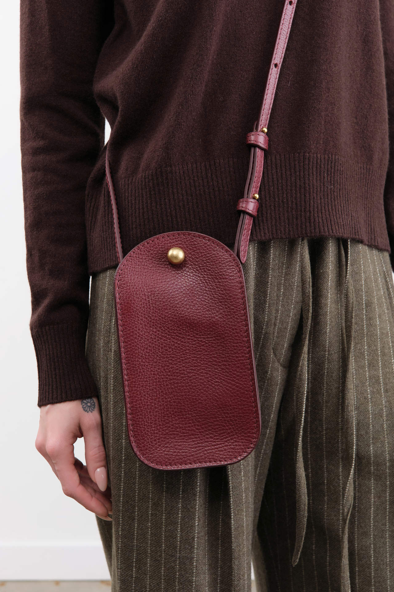 Lindquist Accessories Bags Segui Bag in Sumac Sumac / 8.5” H X 4.75" W X 1.5” D
