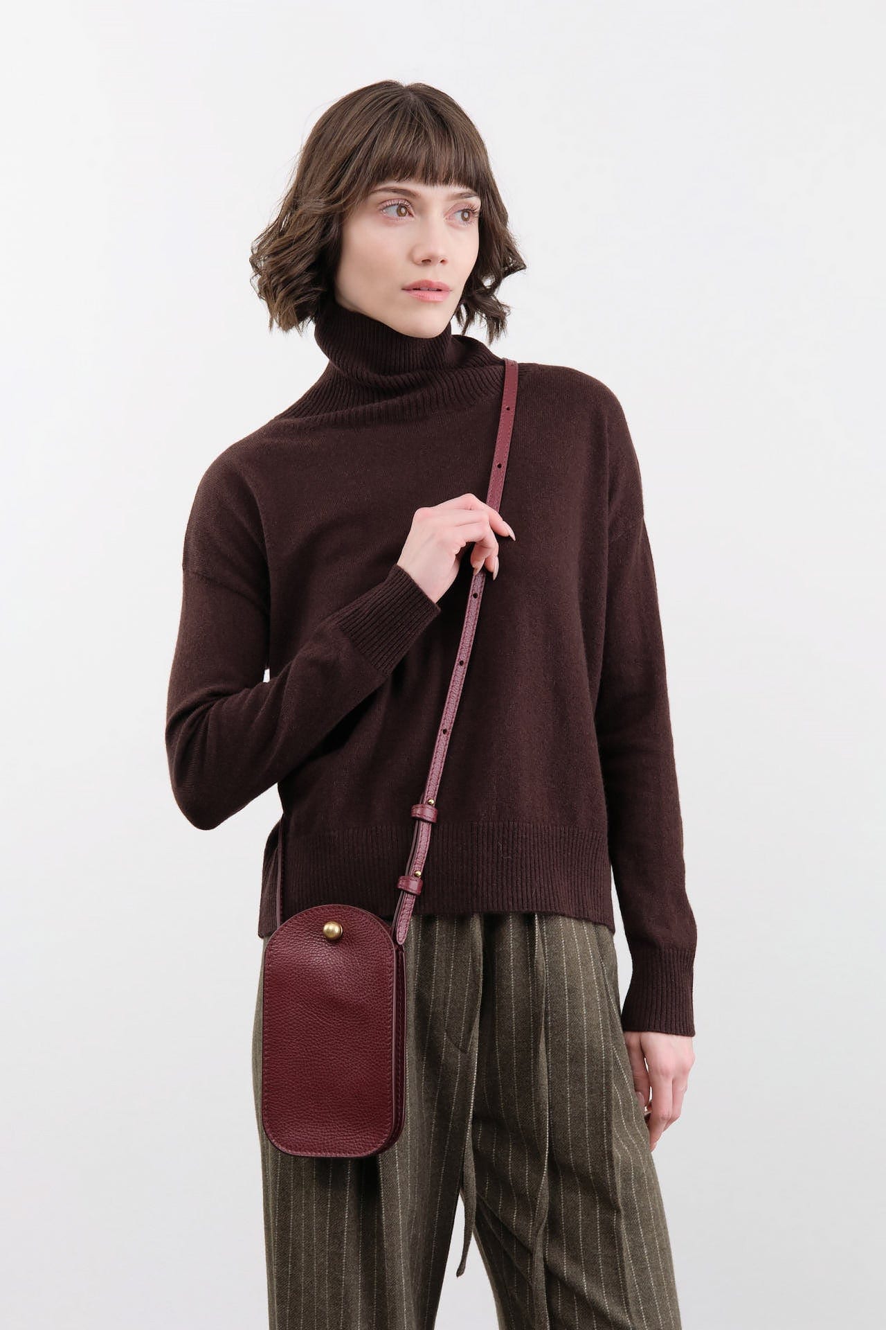 Lindquist Accessories Bags Segui Bag in Sumac Sumac / 8.5” H X 4.75" W X 1.5” D