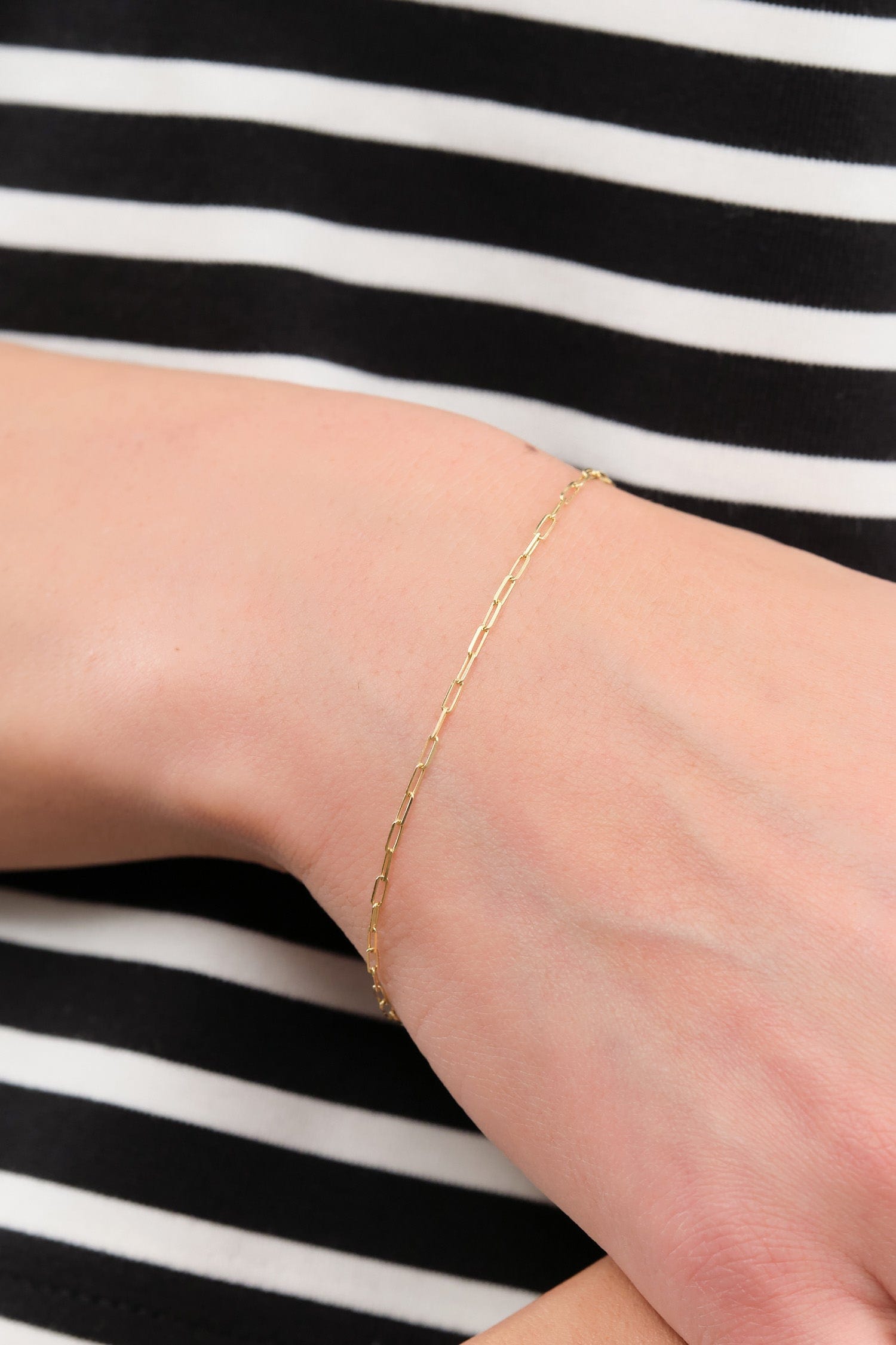 Loren Stewart Jewelry Necklaces Neroli Chain Bracelet 14K Yellow Gold / 7" Chain