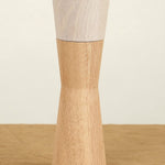 Lostine Home Kitchen Serving Salt and Pepper Mill Set White Oak / 9" H X 3 "D