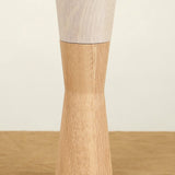 Lostine Home Kitchen Serving Salt and Pepper Mill Set White Oak / 9" H X 3 "D