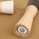 Lostine Home Kitchen Serving Salt and Pepper Mill Set White Oak / 9" H X 3 "D