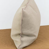 Maison De Vacances Home Pillows 16" X 24" Canvas Vice Versa Cushion in Ecorce Ecorce / 16" X 24"