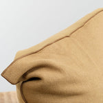 Maison De Vacances Home Pillows 26" X 26" Canvas Vice Versa Cushion In Cappuccino Cappuccino / 26" X 26"