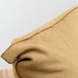 Maison De Vacances Home Pillows 26" X 26" Canvas Vice Versa Cushion In Cappuccino Cappuccino / 26" X 26"
