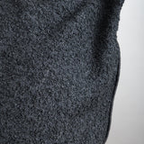 Maison De Vacances Home Pillows 26" x 26" Canvas Wooly in Charbon Charbon / 26" X 26"