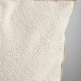 Maison De Vacances Home Pillows 26" x 26" Canvas Wooly in Naturel Naturel / 26" X 26"