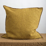 Maison De Vacances Home Pillows 26" x 26" Canvas Wooly in Ocre Ocre / 26" X 26"