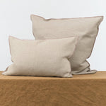 Maison De Vacances Home Pillows 26" X 26" Vice Versa Cushion in Ecorce Ecorce / 26" X 26"