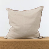 Maison De Vacances Home Pillows 26" X 26" Vice Versa Cushion in Ecorce Ecorce / 26" X 26"