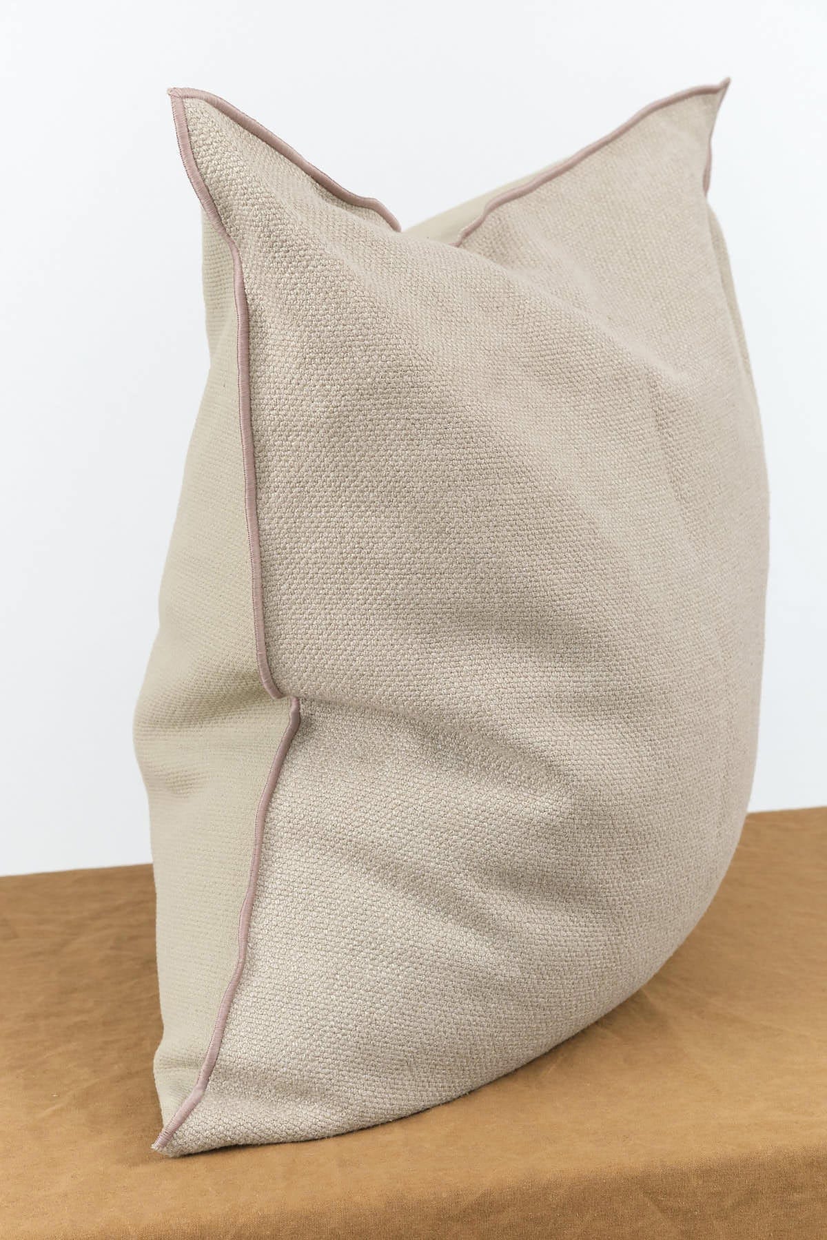 Maison De Vacances Home Pillows 26" X 26" Vice Versa Cushion in Ecorce Ecorce / 26" X 26"