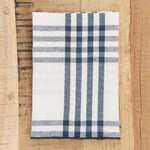 Maison De Vacances Home Kitchen Napkins Canvas Mimi Country Napkin Petrole/Bourdon / 17" X 17"