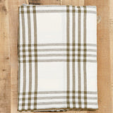 Maison De Vacances Home Tablecloths Canvas Mimi Country Tablecloth Kaki/Bourdon / 175 X 175 cm