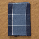 Maison De Vacances Home Kitchen Napkins Canvas Mimi Nara Napkin Petrole/Noir / 17" X 17"