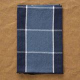 Maison De Vacances Home Kitchen Napkins Canvas Mimi Nara Napkin Petrole/Noir / 17" X 17"