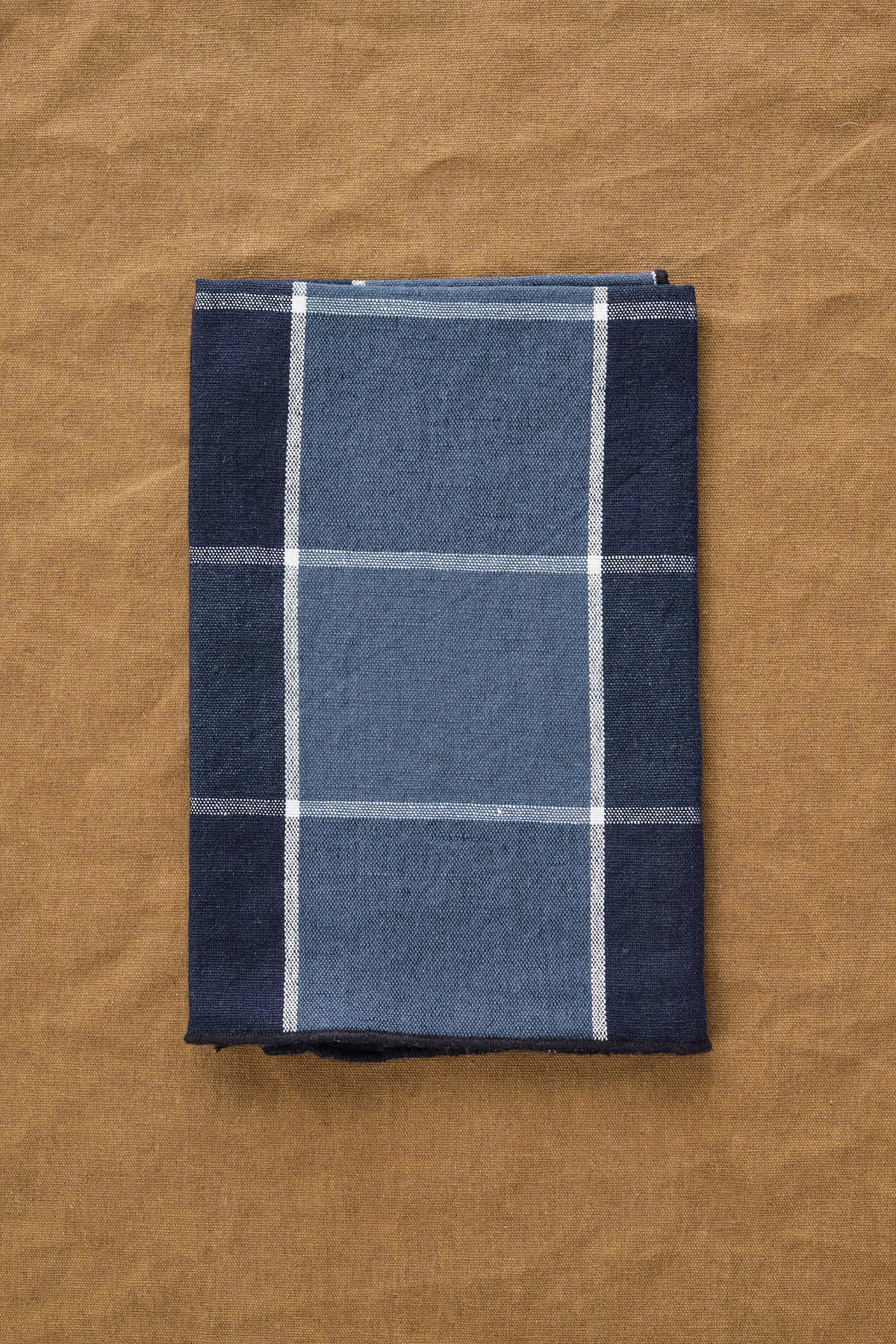 Maison De Vacances Home Kitchen Napkins Canvas Mimi Nara Napkin Petrole/Noir / 17" X 17"
