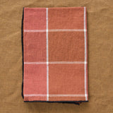 Maison De Vacances Home Kitchen Napkins Canvas Mimi Nara Napkin Argile/Noir / 17" X 17"