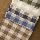 Maison De Vacances Home Kitchen Napkins Canvas Vintage Vichy Napkin