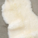 Maison De Vacances Home Rugs English Sheep Skin Blanc / Two Moutons