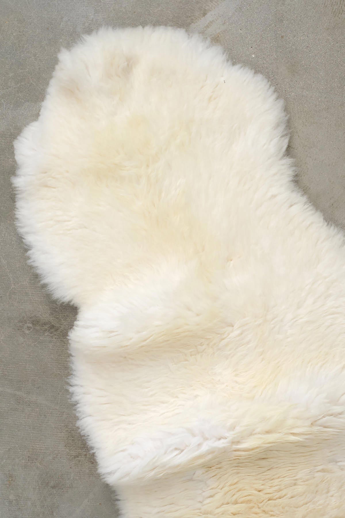Maison De Vacances Home Rugs English Sheep Skin Blanc / Two Moutons