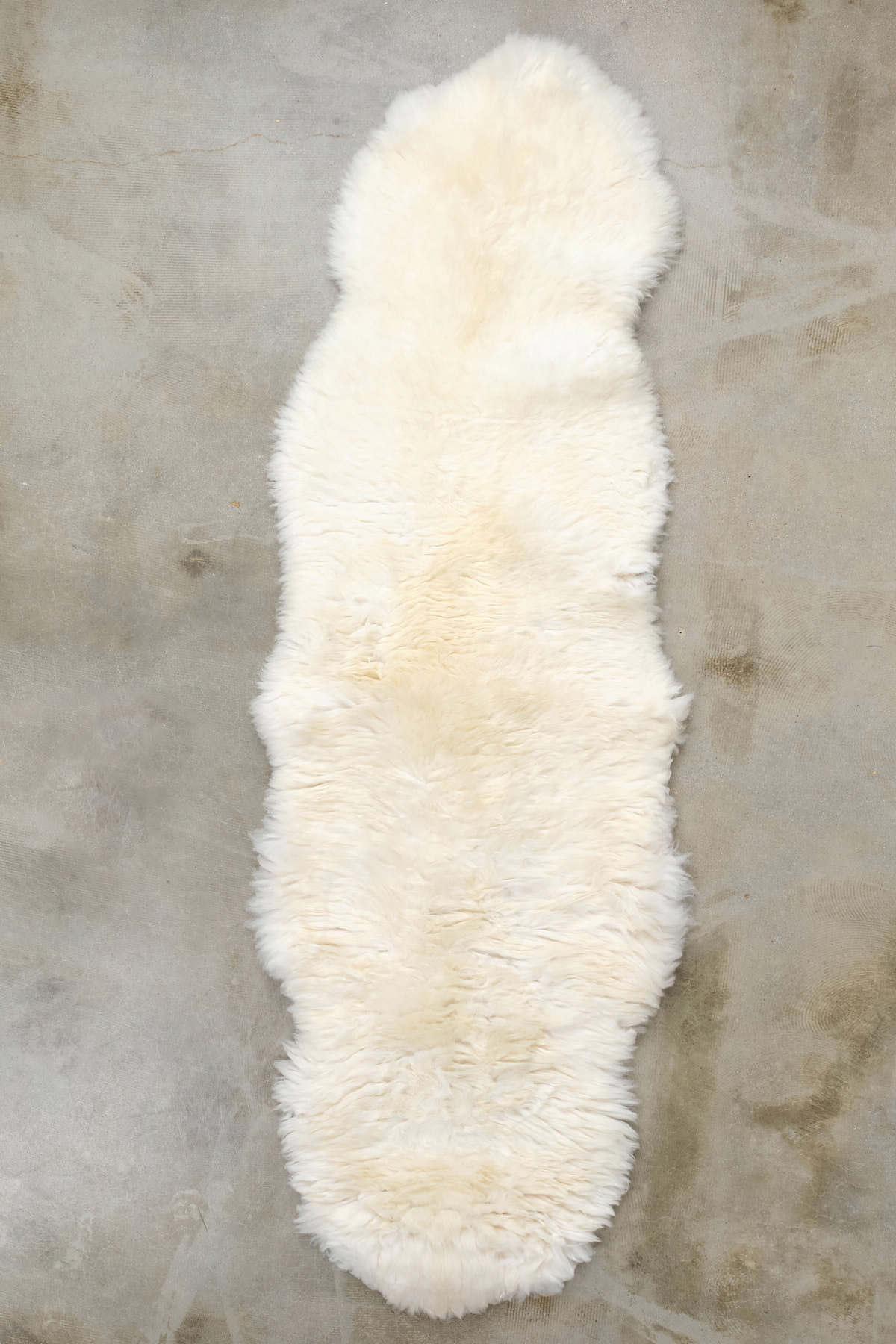 Maison De Vacances Home Rugs English Sheep Skin Blanc / Two Moutons