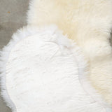 Maison De Vacances Home Rugs English Sheep Skin Blanc / Two Moutons