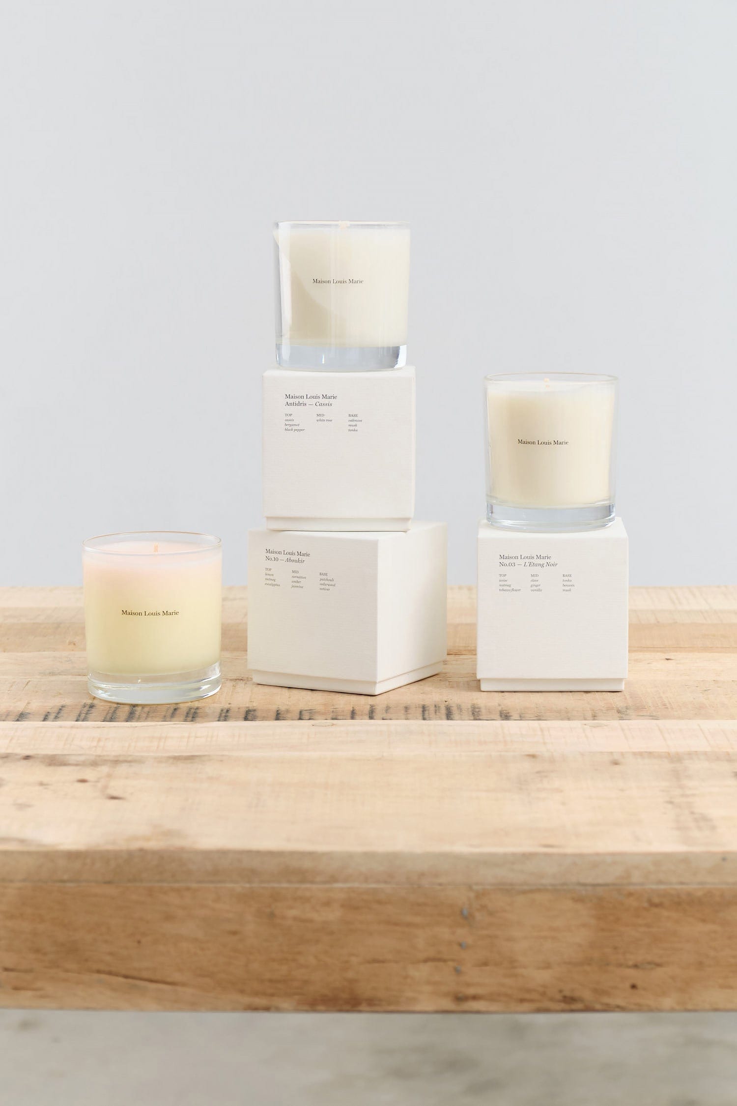 Maison Louis Marie Home Candles No. 03 L'Etang Noir Candle L'Etang Noir / 8.5 oz