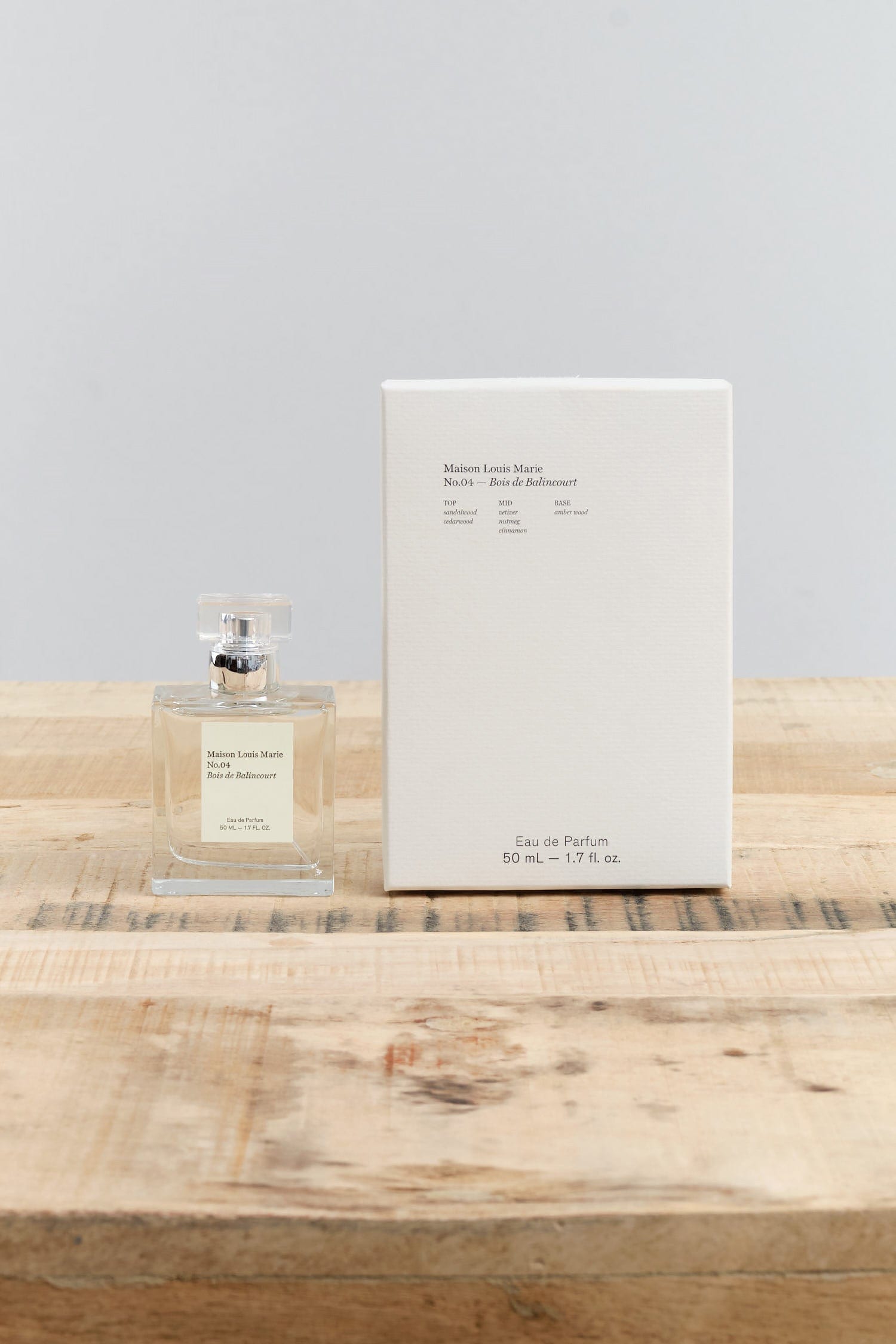 Maison Louis Marie Beauty Fragrance Eau de Parfum in No. 04 Bois de Balincourt Bois de Balincourt / 1.7 fl oz
