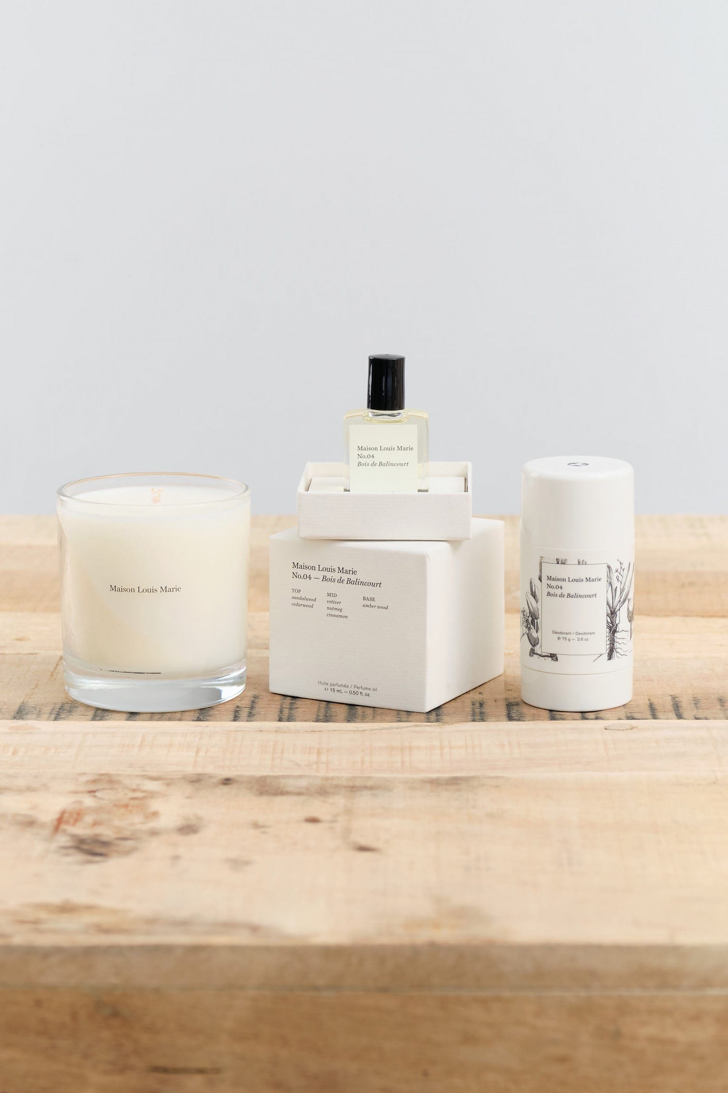 Maison Louis Marie Beauty Body No. 04 Bois de Balincourt Deodorant Bois de Balincourt / 2.5 oz