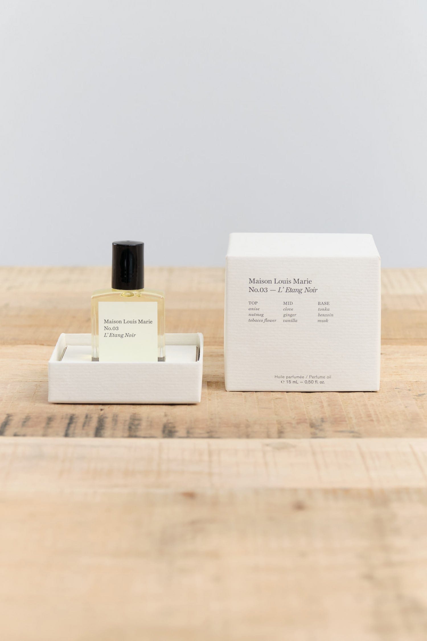 Maison Louis Marie Beauty Fragrance No. 3 L'Etang Noir Perfume Oil L'Etang Noir / 0.5 fl oz