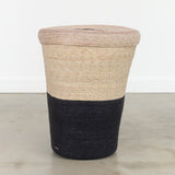 Makaua Home Baskets Hamper Basket Carbon / 16" D X 20" H