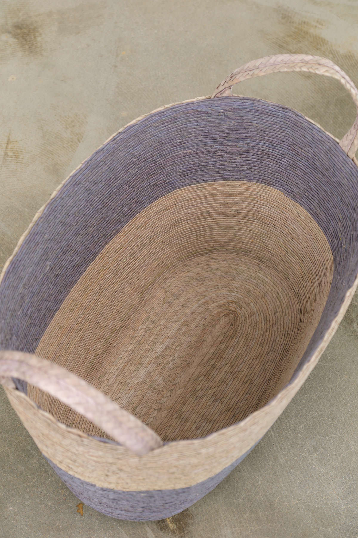 Makaua Home Baskets Oval Floor Basket
