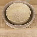 Makaua Home Baskets Round Basket in Natural