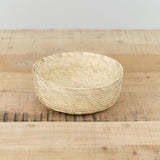 Makaua Home Baskets Round Basket in Natural Natural / 6" D X 2" H