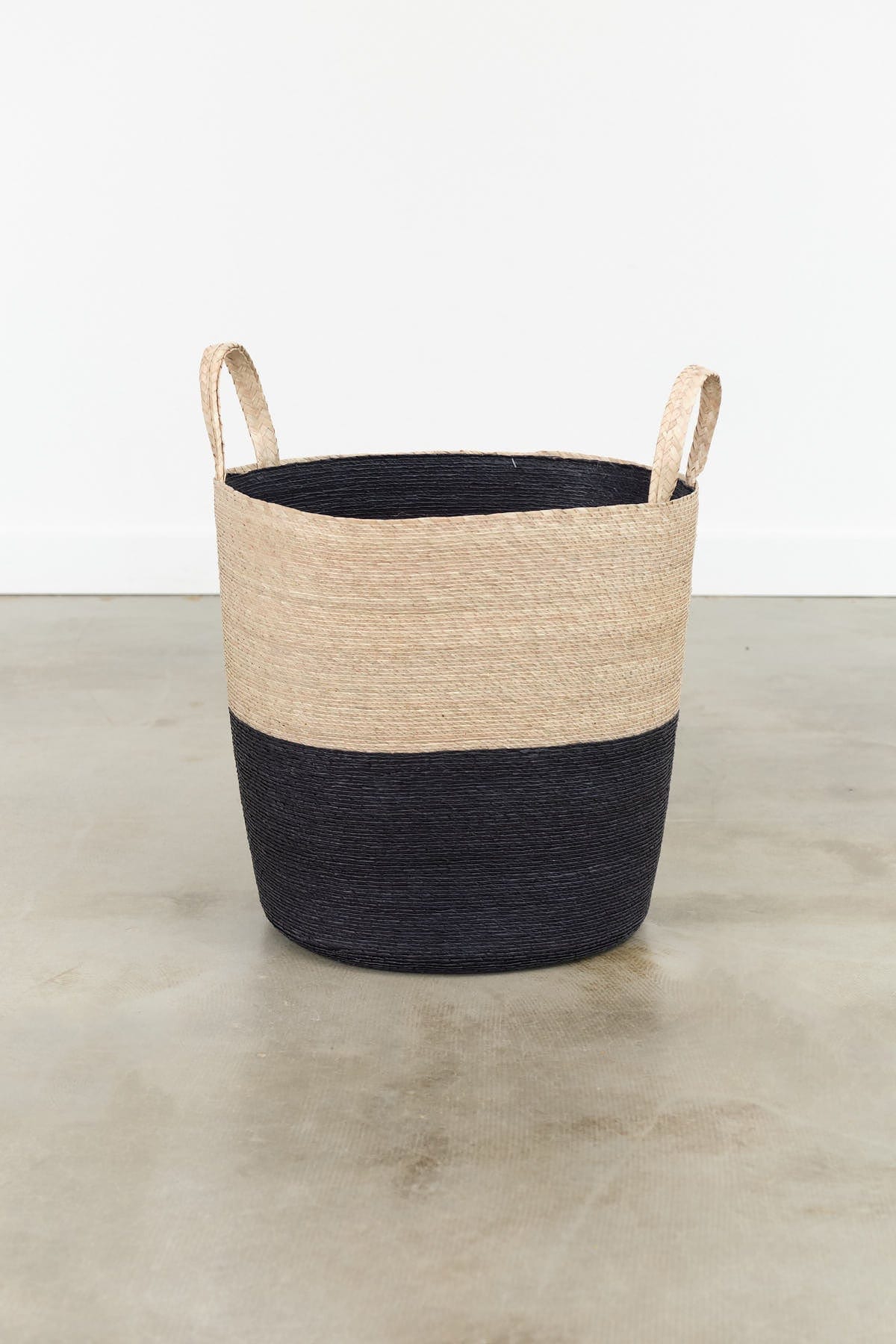 Makaua Home Baskets Tambo Basket Carbon / 16" D X 20" H