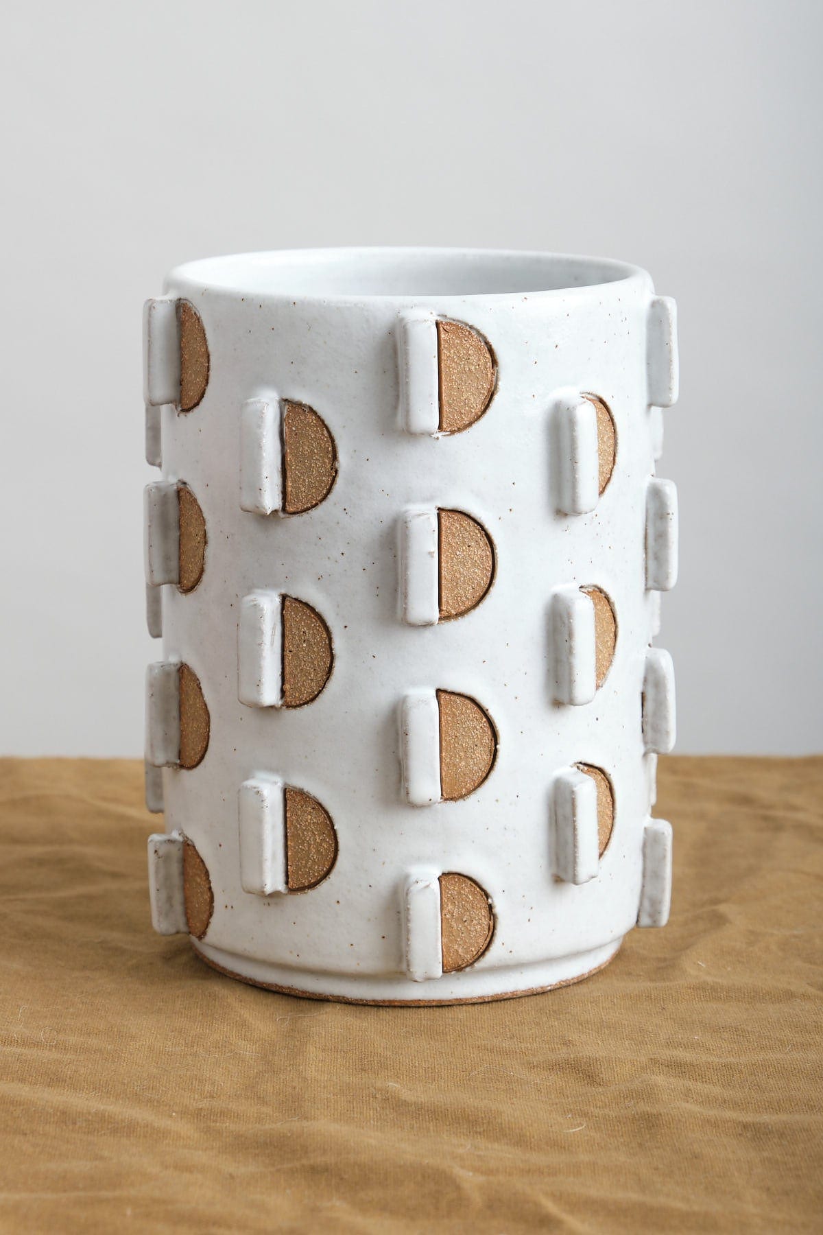 Matthew Ward Studio White Cholla Cactus Vase