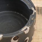 Matthew Ward Studio Art Ceramics Eyes Jar Blue