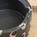 Matthew Ward Studio Art Ceramics Eyes Jar Blue