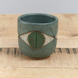 Matthew Ward Studio Home Kitchen Dishware Felix Cup in Remix Green Remix Green