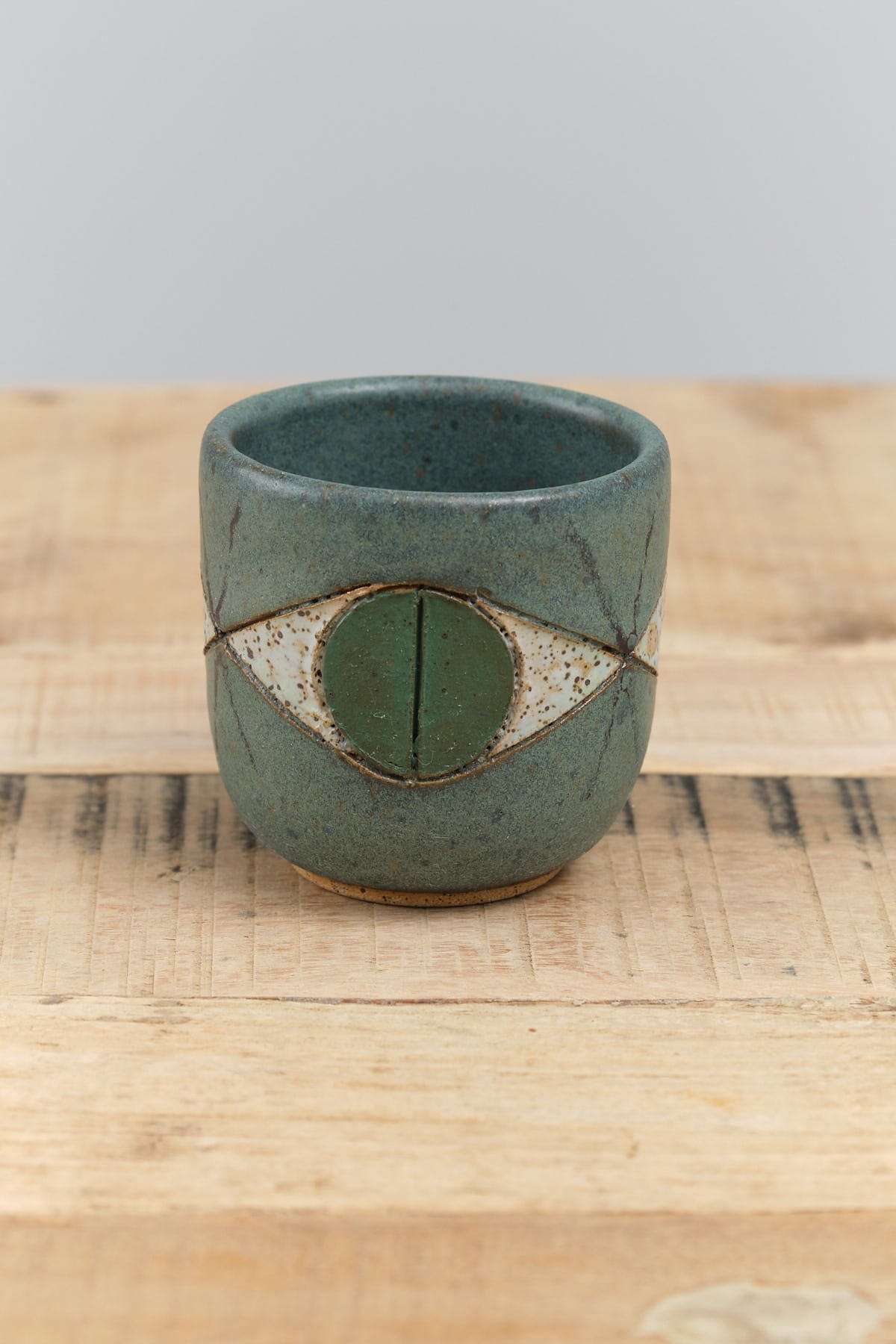 Matthew Ward Studio Home Kitchen Dishware Felix Cup in Remix Green Remix Green