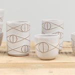 Matthew Ward Studio Home Kitchen Dishware Felix Cup in White All White