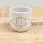 Matthew Ward Studio Home Kitchen Dishware Felix Cup in White All White