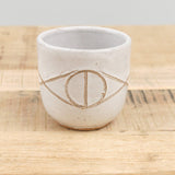 Matthew Ward Studio Home Kitchen Dishware Felix Cup in White All White